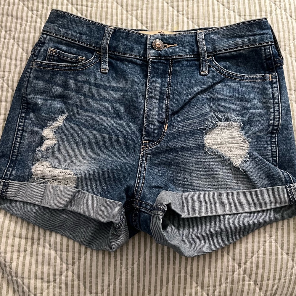 Women's Hollister Distressed Jean Shorts
